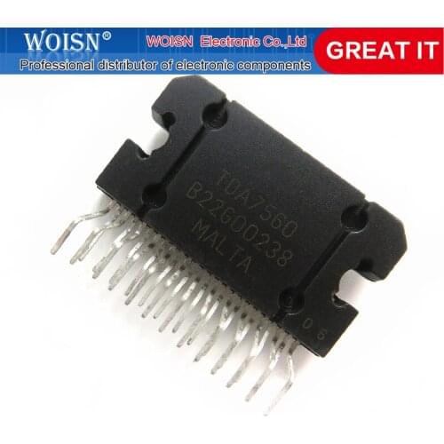 2PCS TDA7560 ZIP25 ZIP 4 x 45W QUAD BRIDGE CAR RAD new original In Stock