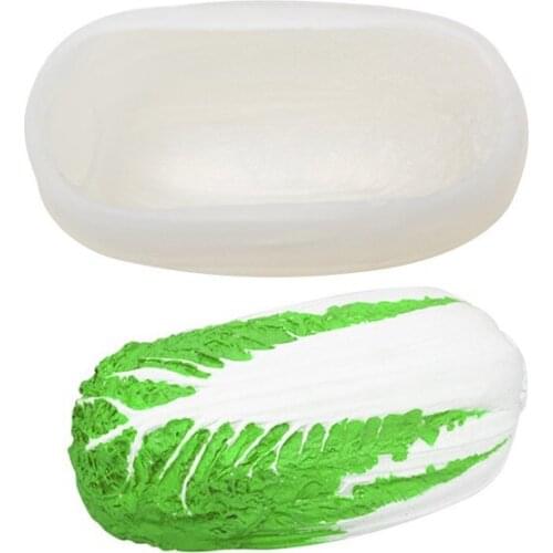3D simulation of Chinese cabbage mousse mold silicone cake mold jelly mold DIY baking appliance