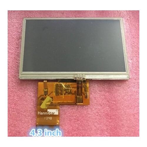 4.3 inch 40PIN TFT LCD Screen with Touch Panel HSD043I9W1-A01 WQVGA 480(RGB)*272