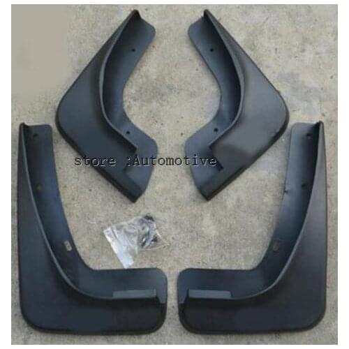 Car stying 2007-2012 for Ford Mondeo Mk4 Soft plastic Mud Flaps Splash Guard Fender