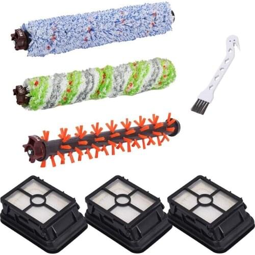 For Bissell Crosswave1785 2306 Series Kit Multi-Surface Brush Roll Pet Brush Roll Rug Brush Roll HEPA Vacuum Filter