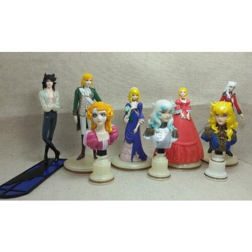 Pvc figure VersaillesRosee 8pcs/set