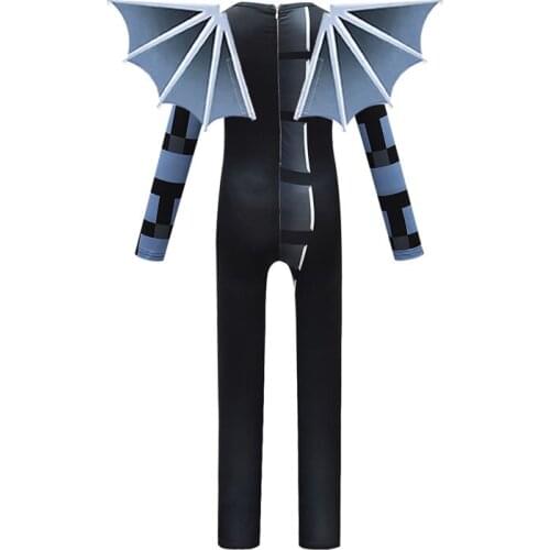 Halloween Costume For Teen Boy Girl Jumpsuit Clothes Christmas Child Romper Wing Hat 3pc Outfit Kid Playsuit Bodysuit