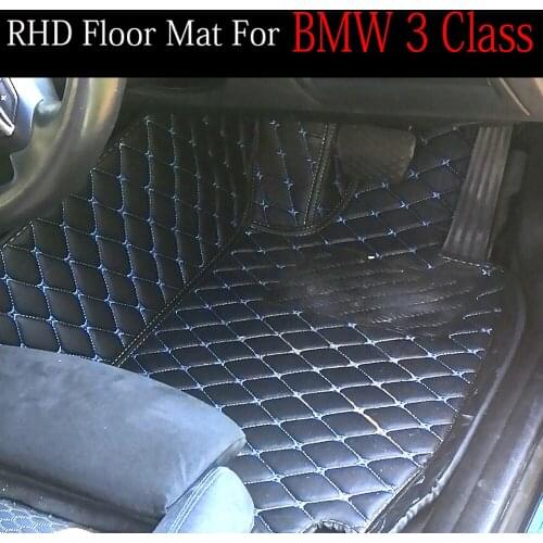 Right hand drive / RHD / UK Car floor mats made for Toyota Highlander Land Cruiser 200 5D full cover car styling rugs carpet cas