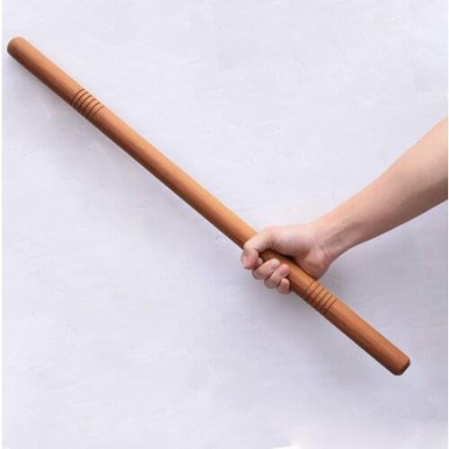 Red martial arts stick self-defense short sticks white wax cane fighting stick wand car self-defense household stick