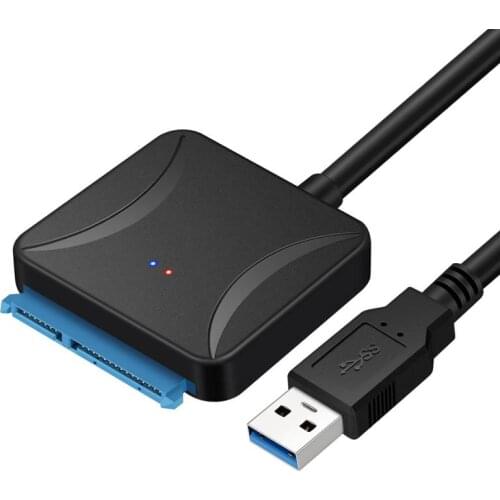 New 0.4m USB 3.0 SATA Cables Converter Male to 2.5/3.5 Inch HDD/SSD Hard Drive Wire Adapter Cable Wired Convert Cable Data Cable