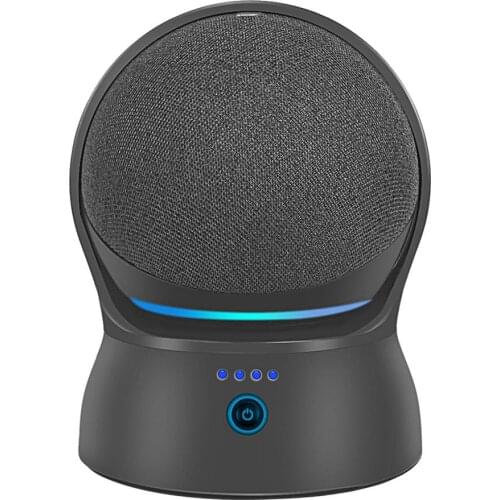 New Portable Wireless Charger Battery Base Stand Mounting Bracket Docking Station For Amazon Echo Dot 4 Smart Speaker