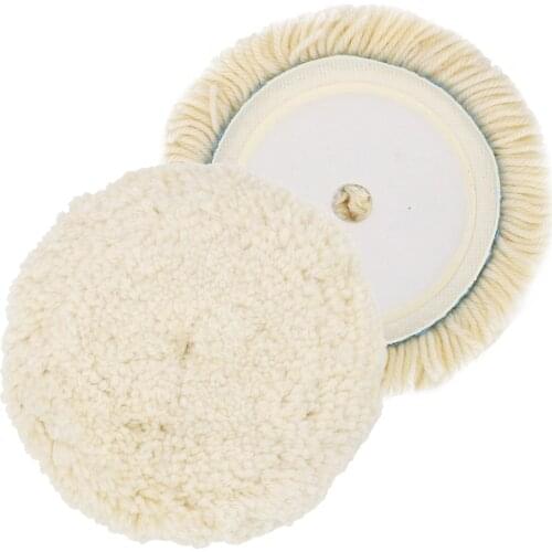 6 Inch Car Maintenance Wool Buffing Pad Car Polisher Car Detailing Buffer Polishing