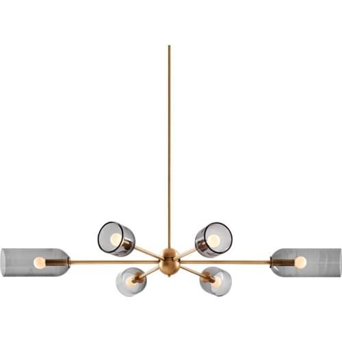 Postmodern chandelier Nordic minimalist living room lamp dining room bar bar modern minimalist bedroom designer showroom lamp