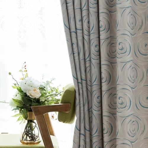 Manufacturers Direct Selling Curtain Modern Bedroom Living Room Simple Double-Sided Brushed Shade Cloth Curtain Fabric