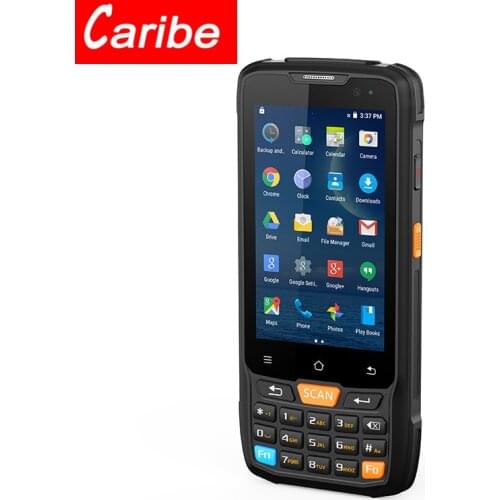 CARIBE Industrial Android PDA QR Code Scanner Handheld Tablet with Bluetooth NFC WIFI 4G