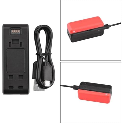 Travel Dual Battery Charger Hub for Insta360 One R Boosted Battery Base Accessories