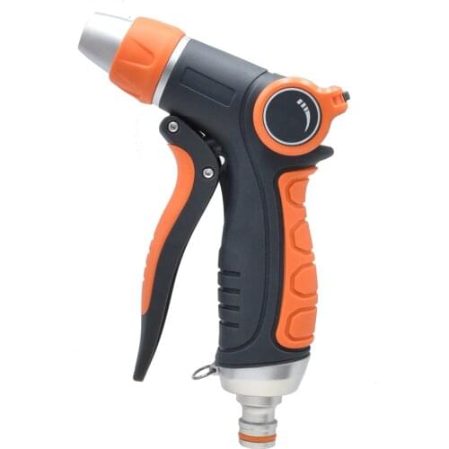 Garden Hose Nozzle Sprayer High Pressure Water Gun Spray Pattern For Garden Watering Car And Yard Cleaning Sprinklers Tools