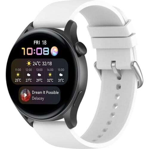 20mm/22mm Silicone Band for Ticwatch PRO 3/Honor Magic Watch/Fossil Gen 5 Carlyle/Imilab kw66/YAMAY SW022