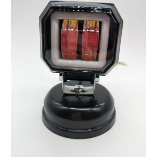 2PCS 3Inch 20W 12V 24V 6500K Waterproof Round LED Night Bar Lights Portable Spotlights Motorcycle Offroad Truck Driving Car Boat