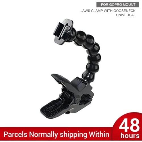 Jaws Flex Clamp Gooseneck Mount Super Clamp for GoPro Hero 9 8 7 6 5 Xiaoyi Yi 4K Sjcam DJI Osmo Action Camera Go Pro Accessory