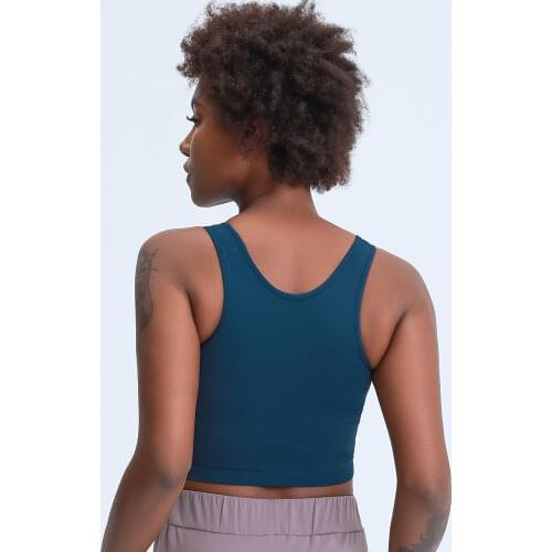 SHINBENE EVERYDAY Push Up Workout Yoga Sports Bras Top Vest Women Super Comfy Naked Feel Leisure Gym Athletic Fitness Crop Tops