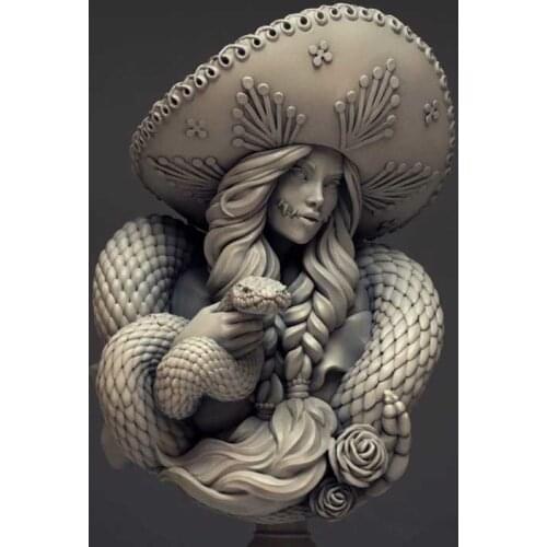 1/12 BUST Resin Figure Model Kit Unassambled Unpainted //BUST555