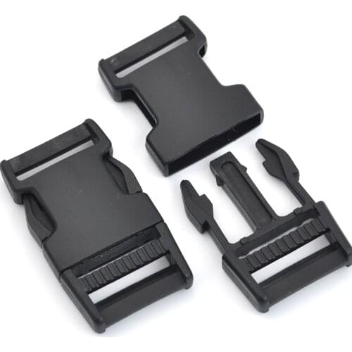 25pcs HLD/M017-25mm 1 inch plastic POM buckles backpack buckles for paracord strap side release buckles free shipping HLDM017-25