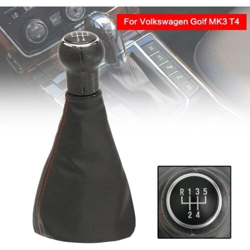 5 Speed Car Gear Shift Knob Round Gear Head For VW Jetta Golf 3 MK3 1992-1998 Vento Transporter Eurovan Golf Cabrio