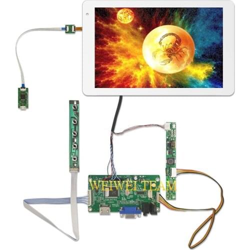 8.9 inch IPS Display Panel 1920*1200 MIPI Screen VGA LVDS Driver Board With Capacitive Touch Screen Sensor Digitizer DIY