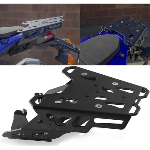 Motorcycle Rear Seat Luggage Carrier Rack Saddlebag Cargo Shelf Bracket kit For YAMAHA Tenere 700 Tenere700 T7 Rally 2019-2021