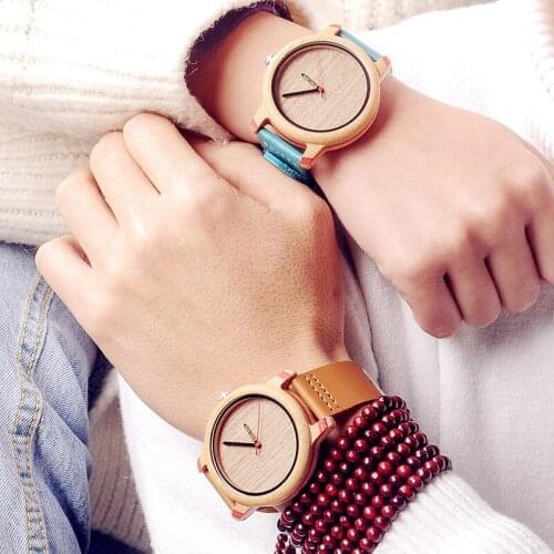 BOBO BIRD Luxury Bamboo Watches Timepieces for Men and Women Relogio Masculino Wood Quartz Wristwatches Drop Shipping