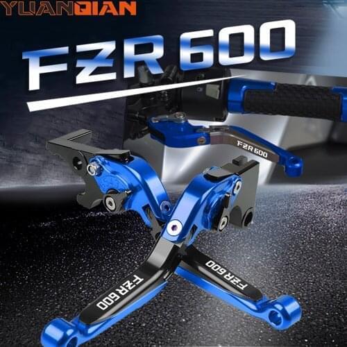 For YAMAHA FZR600 FZR 600 1994-1999 1995 1996 1997 1998 Motorcycle Folding CNC Brake Clutch Lever Motorbike Hand Handlebar grips