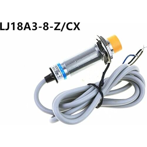 -LJ18A3-8-Z/CX M18 Three Wire DC NPN NO+NC 8mm distance measuring Inductive proximity switch sensor