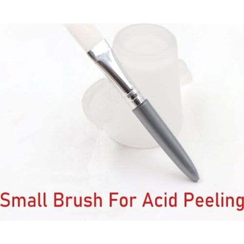 AHA BHA acid Brush 3pcs Special for beauty salon mini genre face swiping Quick acid brush recyclable