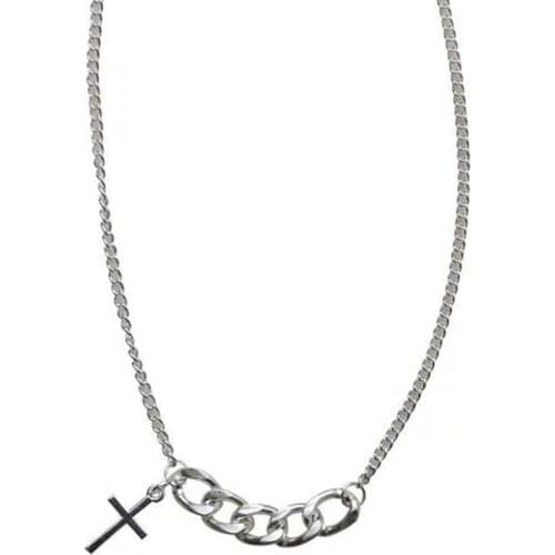 Brief Paragraph Restoring Ancient Way Is Cross Pendant Choker Necklace Simple Vintage Short Necklace Clavicle Necklace