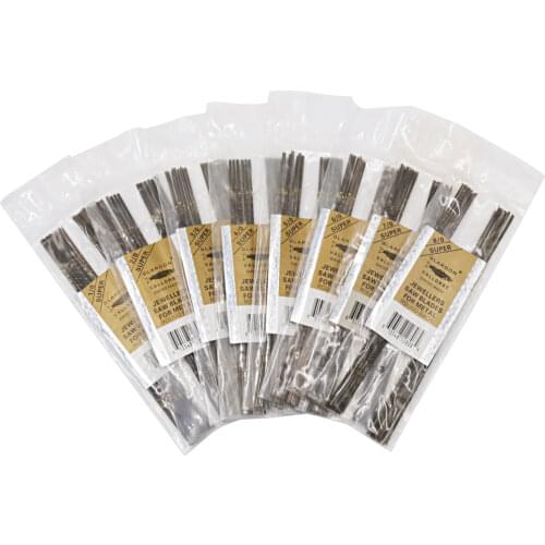 144Pcs/Bag Saw Blades 130mm Hand DIY Making Metal Jewellers Cutter Tools