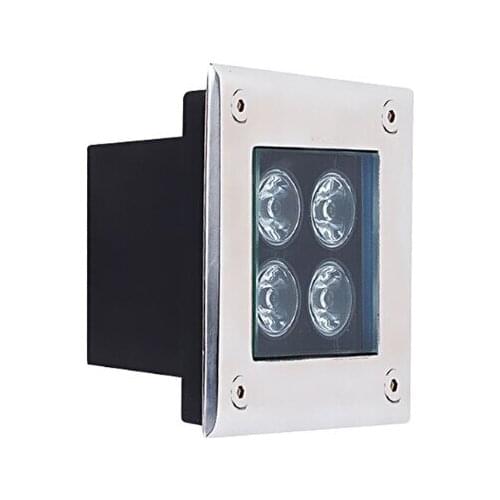 4W LED buried lights skirting the Footlights stair lights square buried Lamps IP68 outdoor LED step lights