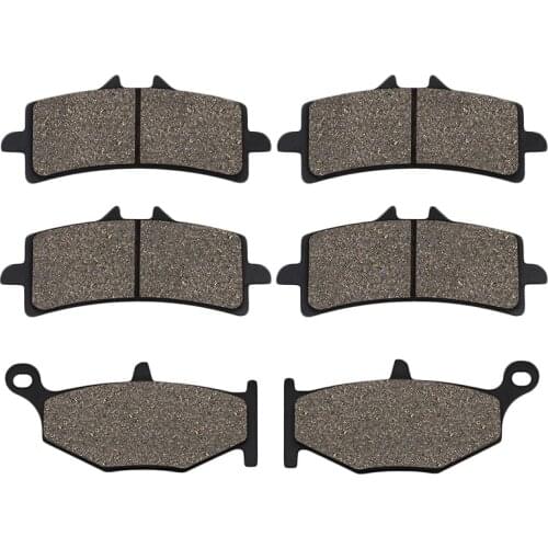 Cyleto Motorcycle Front Rear Brake Pads for SUZUKI GSX1300 GSX 1300 Hayabusa GSX1300R GSX1300 R Brembo Calipers 2013 2014 2015