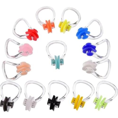 1pcs Reusable Soft Silicone Swimming Nose Clip Comfortable Diving Surfing Swim Nose Clips Water Sports Accessories