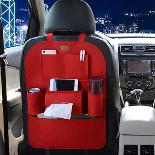 Car Seat Back Multi-Pocket Storage Bag Organizer Holder Accessory for Volkswagen vw POLO Tiguan Passat CC Golf GTI R20 R36 EOS