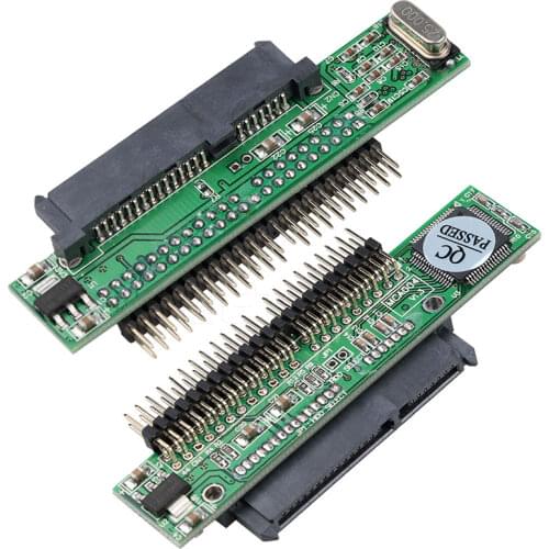 Kebidu SATA to IDE 2.5 Converter SATA Female IDE 44 Pin Male HDD Adapter Hard Drive for DVD CD PC Discounting