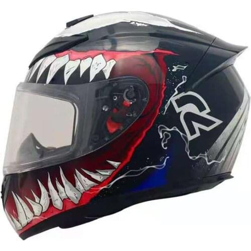 DOT Approved Vimer Motorcycle Helmet Off-Road Casco Motorbike Touring Double Lens Full Face Helmets Casco Moto