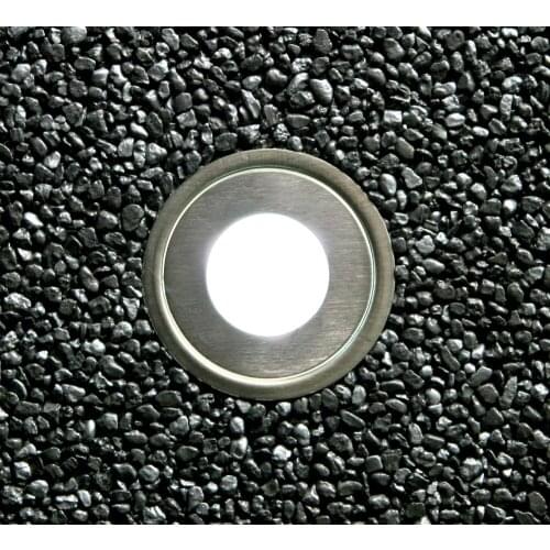 Exterior Multi Color RGB LED Floor Recessed Tempered Glass Cover Outdoor Landscape Light Floor Lamp 15pcs with Remote Controller