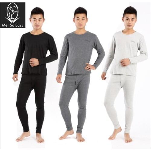 New arrival mens winter wholesale manufacturers super large undewear obese cotton loose Long Johns plus size XL -7XL