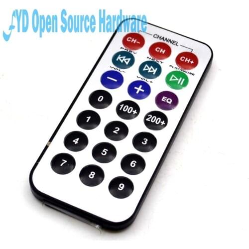 38Khz MCU learning board IR remote control Infrared decoder for protocol remote control For .MP3 .MP4