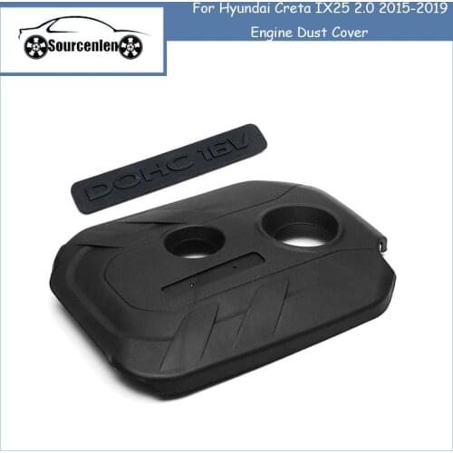 Car Engine Dust Cover 2.0 Cited Cover Decorative Cover Protective Cap for Hyundai Creta IX25 2015 2016 2017 2018 2019