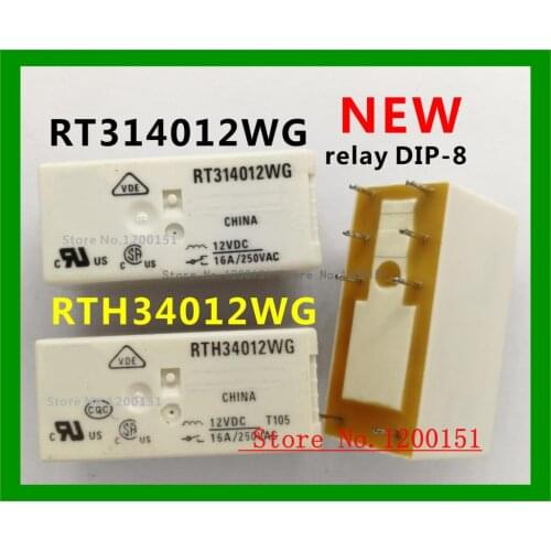 RT314012WG RTH34012WG 12VDC relay DIP-8