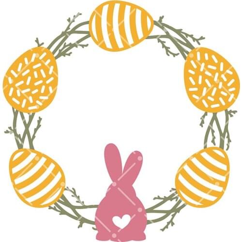 SHINECRAFT Easter Egg Bunny Metal Cutting Die Cut Scrapbooking Craft Handmade Card Art Crafts Stencils Knife Mould Die Cut