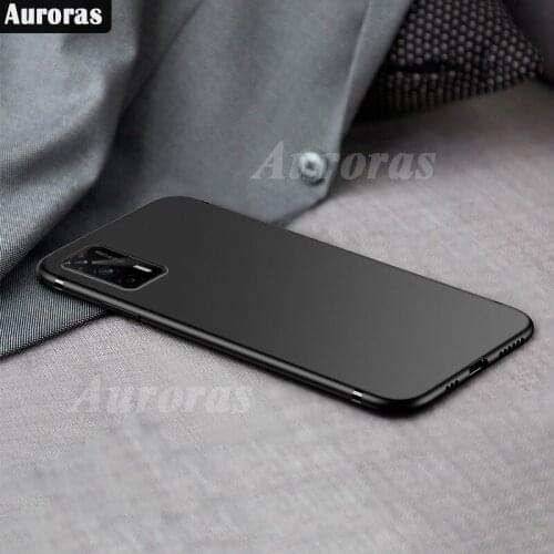 Auroras For Realme GT 5G Case Full Protection Soft Silicone Matte Cover For Realme GT Phone Shockproof Case