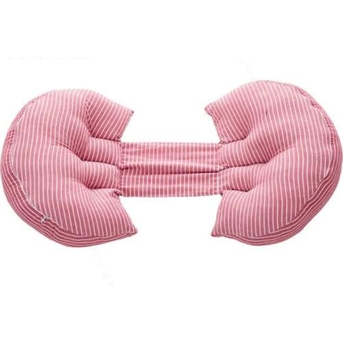 U-Shaped Pregnant Pillow Maternity Side Sleeper Support Back Hips Legs Belly for Pregnant Women