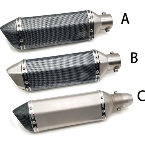 36-51MM Universal Motorcycle Exhaust Modify Motocross Exhaust Muffler For Kawasaki KX 250 450 F 100 KLX 125 250 KDX 125 250