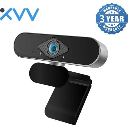 2020 New Xiaovv USB Web Camera 200W Pixels 1080p HD Auto Focus 150 Degree Super Wide Angle Built-In Noise Reduction Microphone
