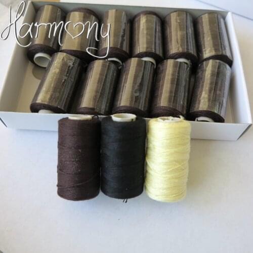 STOCK durable quality cotton weaving thread hair weaving decor 12 YARDS 110M