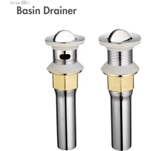 Wash Basin Drainer Stainless Steel Washbasins Wash Basin water going device Electroplated Bounce Turning Plate Water Accessories